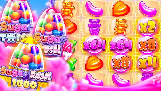 Sugar Rush bonus turu — çarpan zinciri